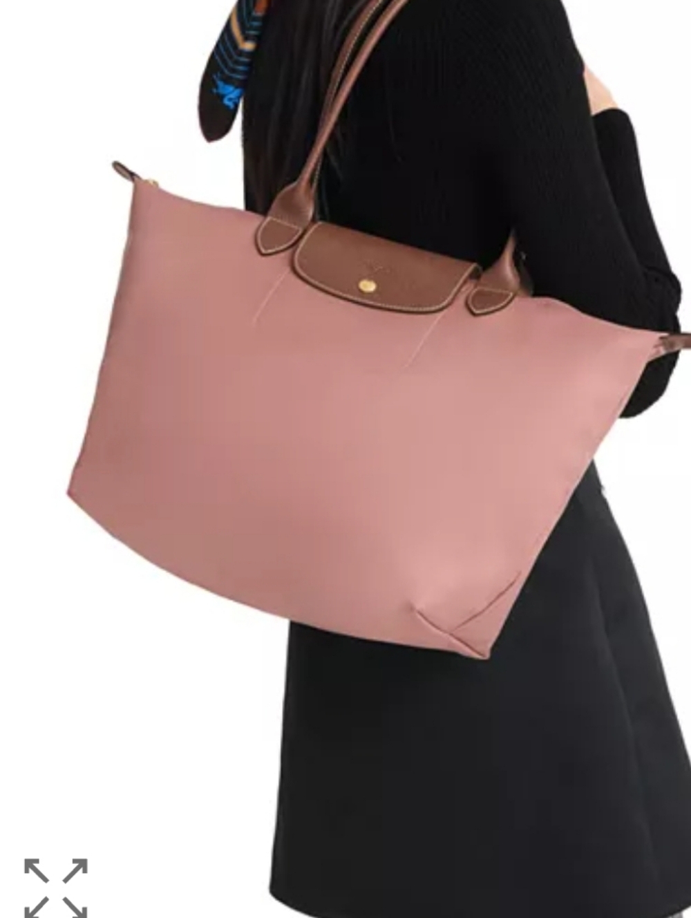 Longcham Le pliage original Large Nylon tote bag